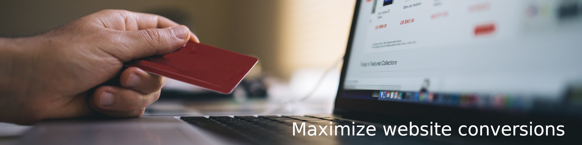 Maximize website conversions
